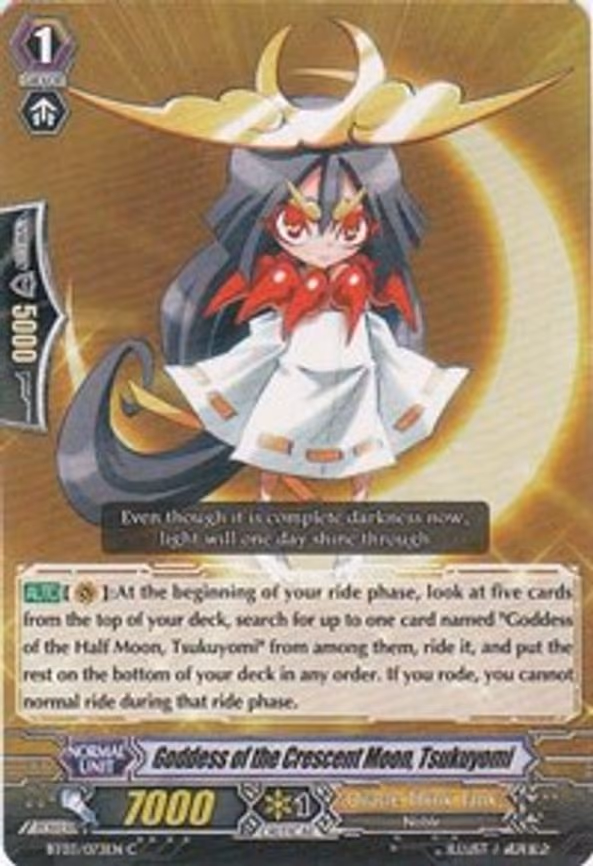 Goddess of the Crescent Moon, Tsukuyomi - C (BT03/073EN)