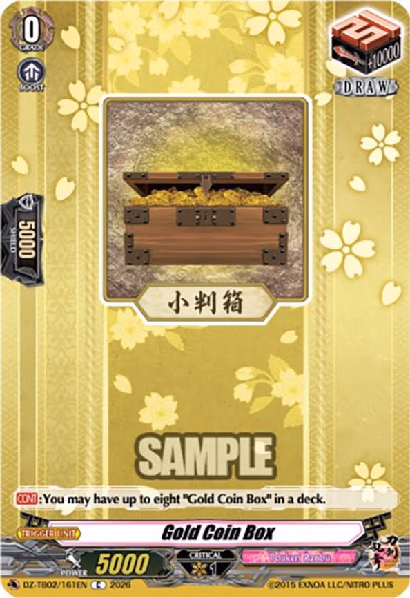 Gold Coin Box - C (DZ-TB02/161EN)