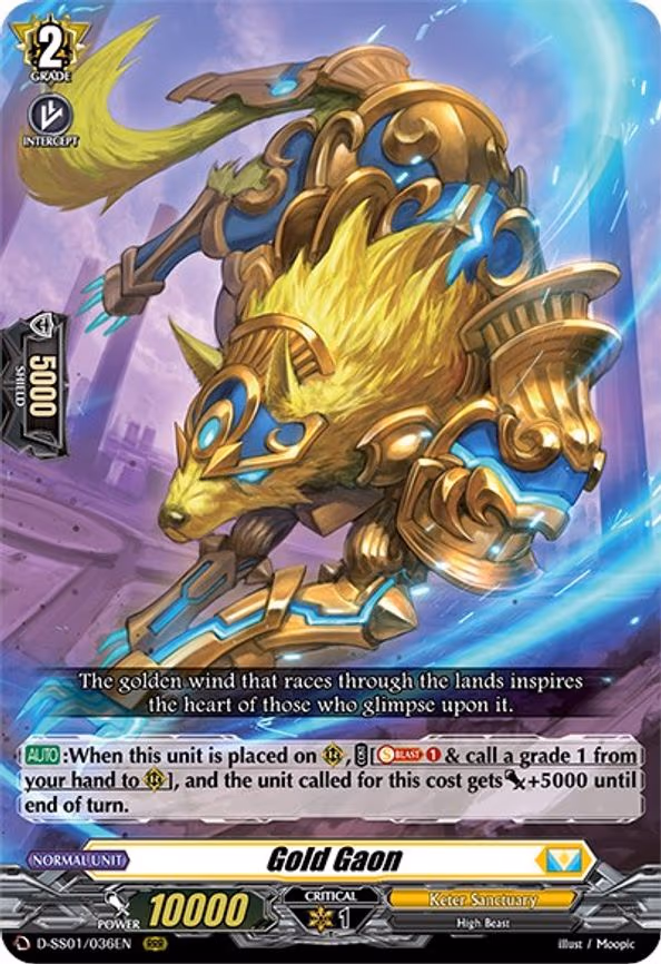 Gold Gaon - RRR (D-SS01/036EN)