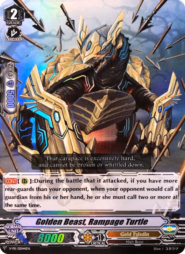 Golden Beast, Rampage Turtle - PR (V-PR/0044EN)