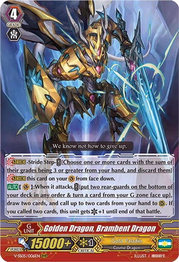 Golden Dragon, Brambent Dragon - RRR (V-SS05/006EN)