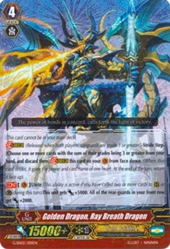 Golden Dragon, Ray Breath Dragon