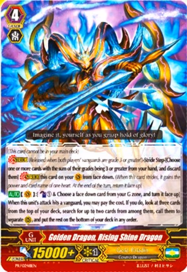 Golden Dragon, Rising Shine Dragon - PR (PR/0248EN)