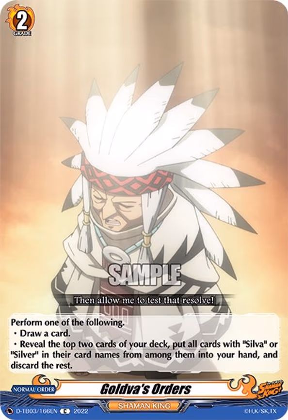 Goldva's Orders - C (D-TB03/166EN)
