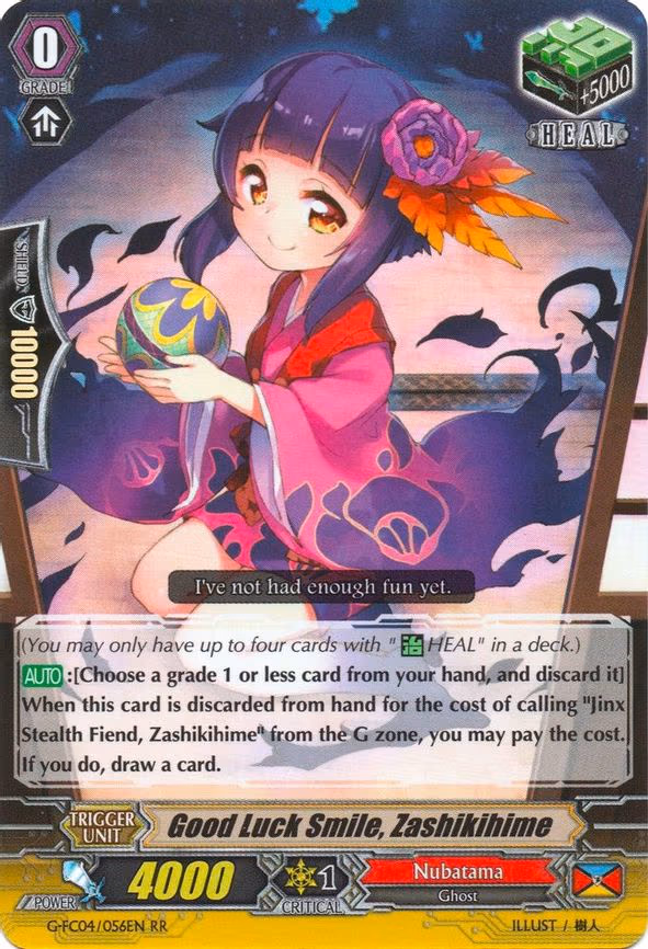 Good Luck Smile, Zashikihime - RR (G-FC04/056EN)