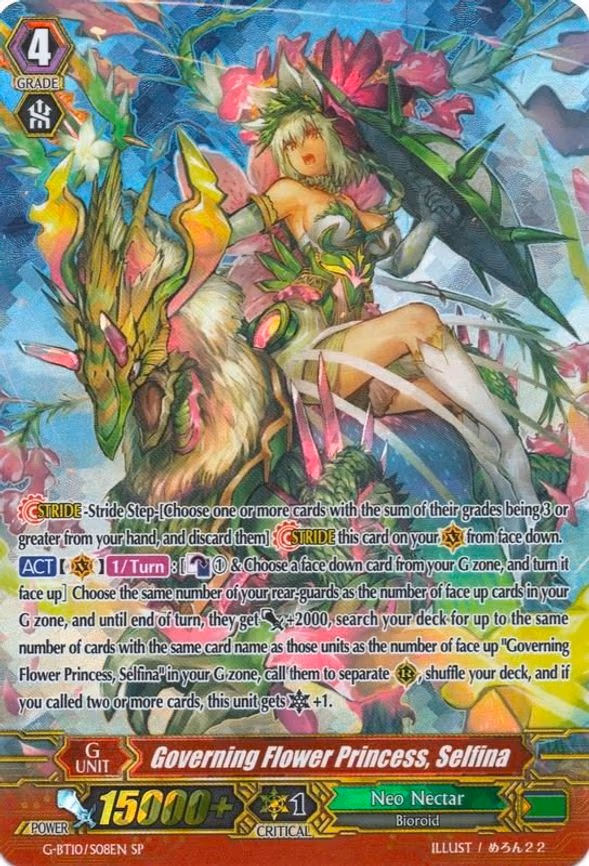 Governing Flower Princess, Selfina - SP (G-BT10/S08EN)