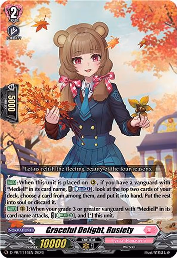 Graceful Delight, Rusiety - PR (D-PR/1114EN)