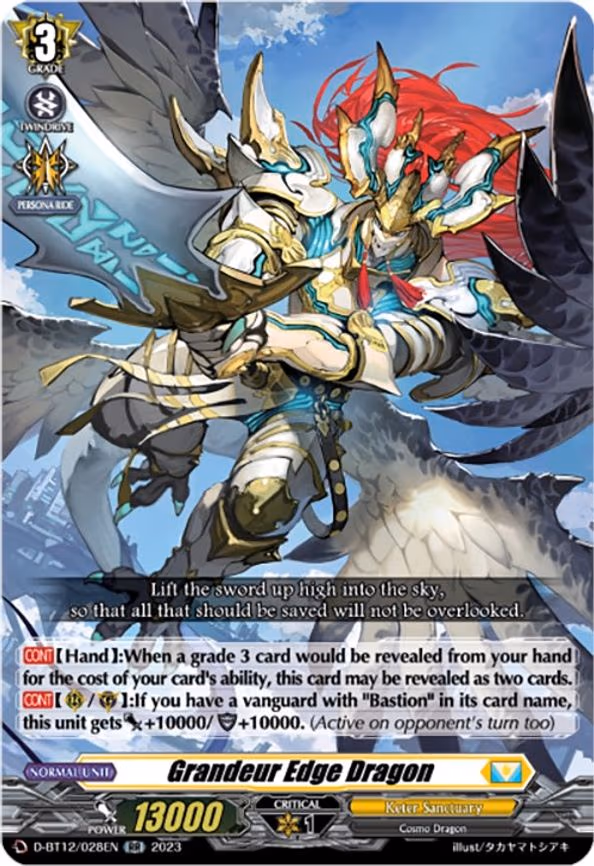 Grandeur Edge Dragon - RR (D-BT12/028EN)