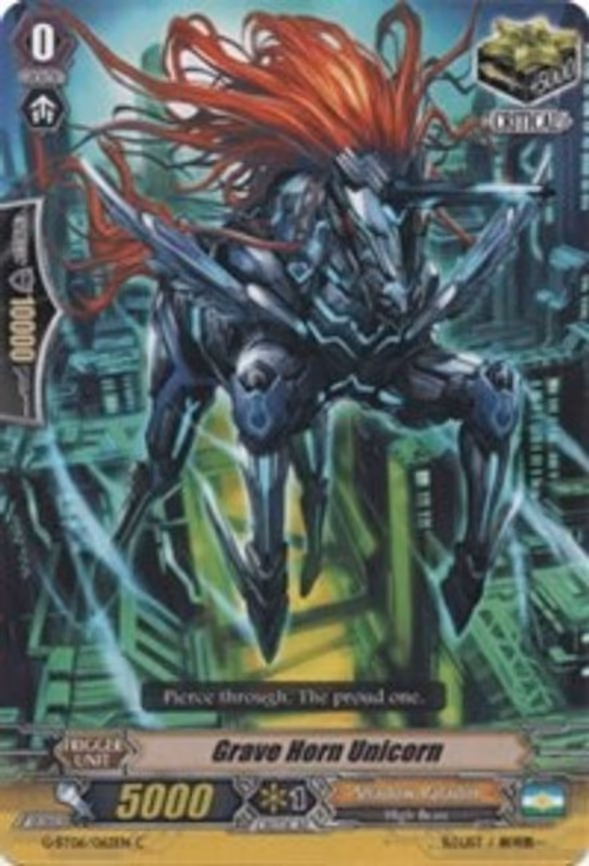 Grave Horn Unicorn - C (G-BT06/062EN)