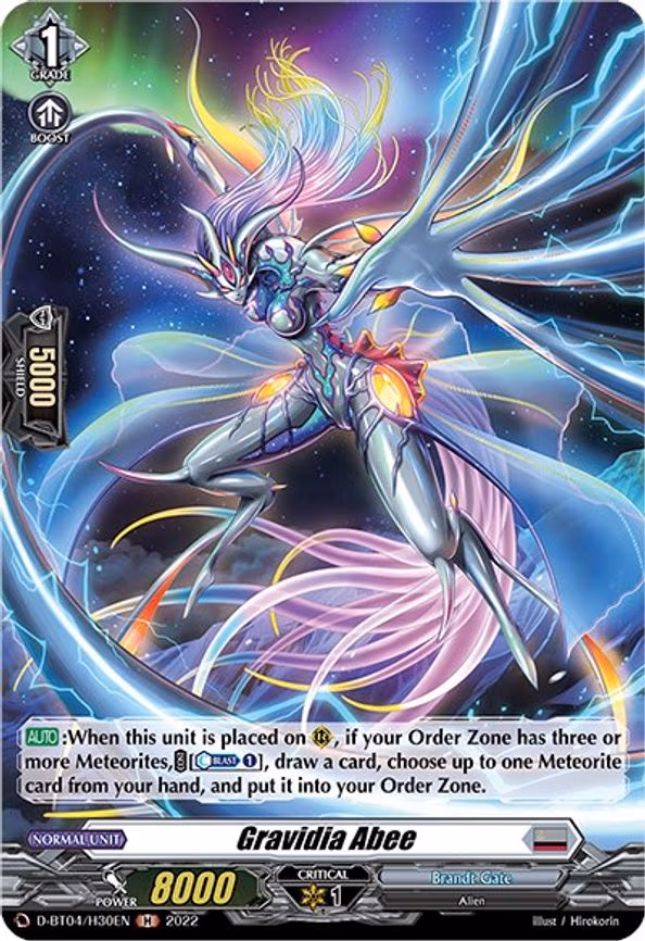 Gravidia Abee (Holo) - H (D-BT04/H30EN)