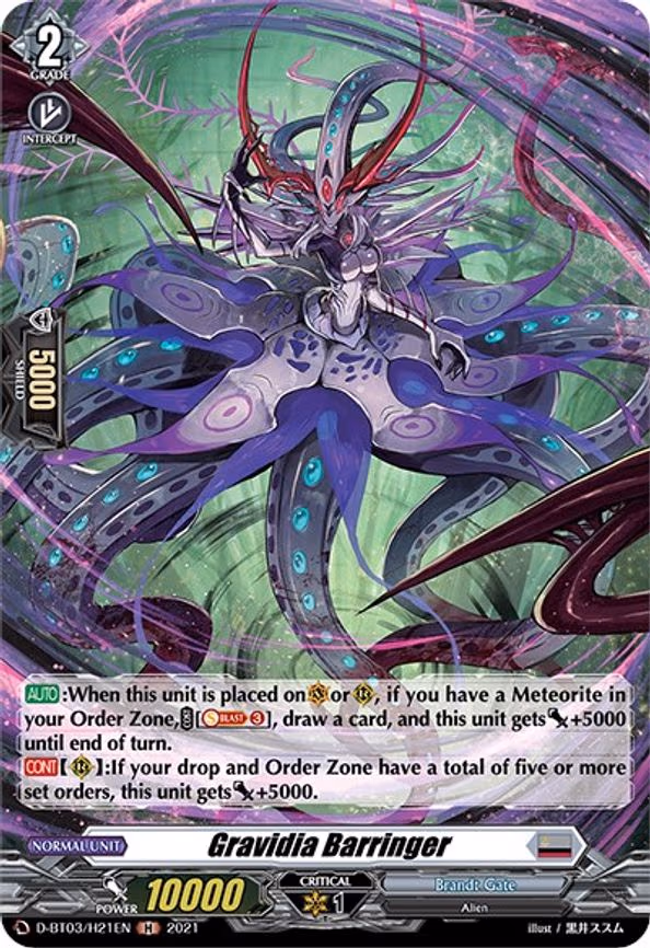Gravidia Barringer (Holo) - H (D-BT03/H21EN)