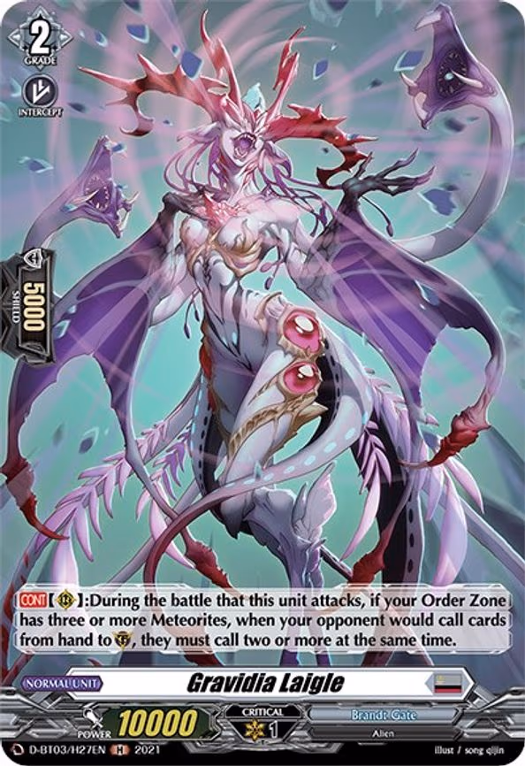 Gravidia Laigle (Holo) - H (D-BT03/H27EN)