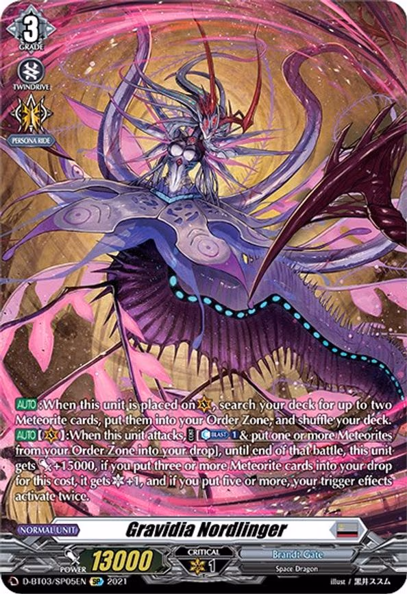 Gravidia Nordlinger - SP (D-BT03/SP05EN)