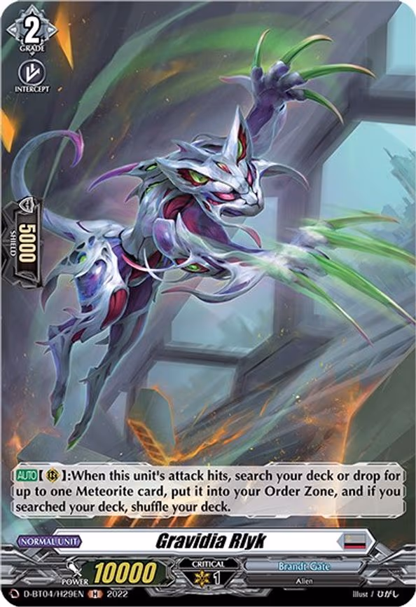 Gravidia Rlyk (Holo) - H (D-BT04/H29EN)