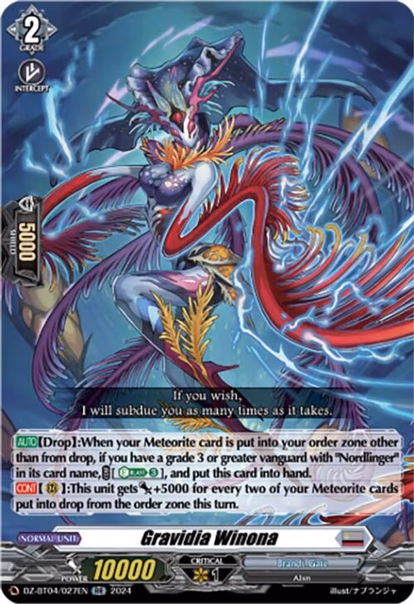 Gravidia Winona - RR (DZ-BT04/027EN)