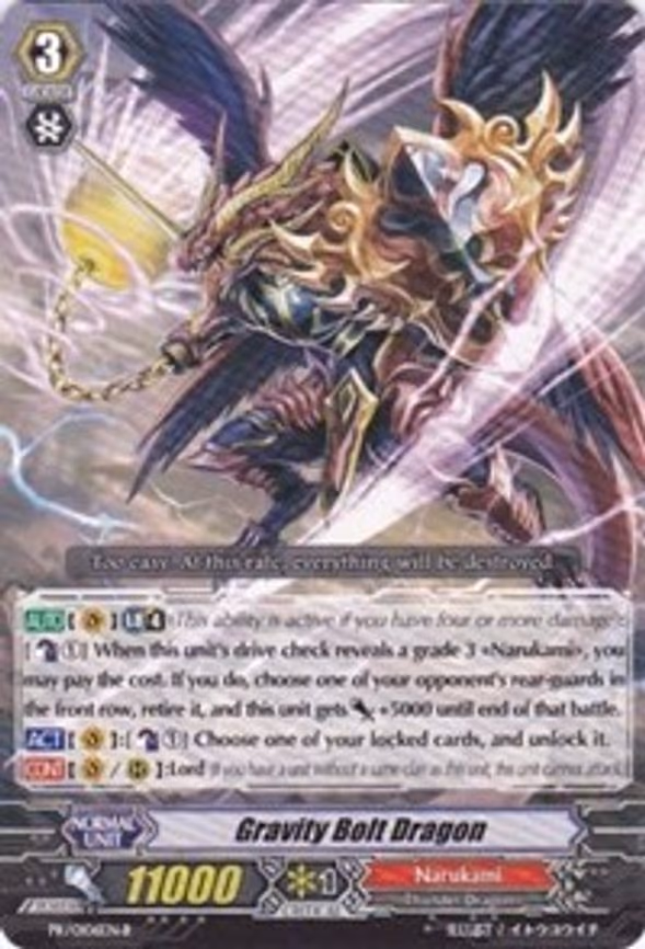 Gravity Bolt Dragon - PR (PR/0106EN B)