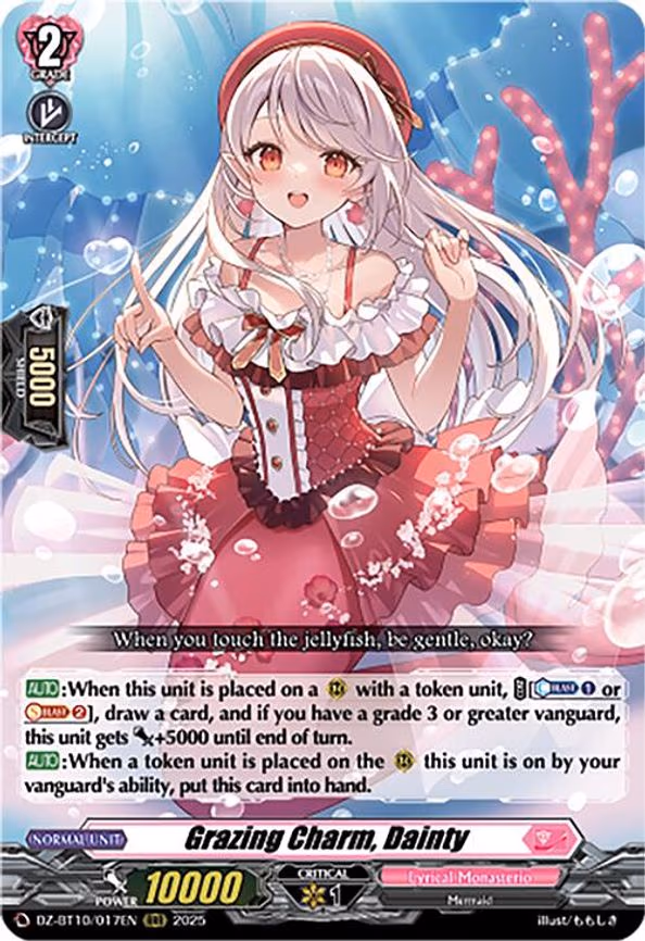 Grazing Charm, Dainty - RRR (DZ-BT10/017EN)