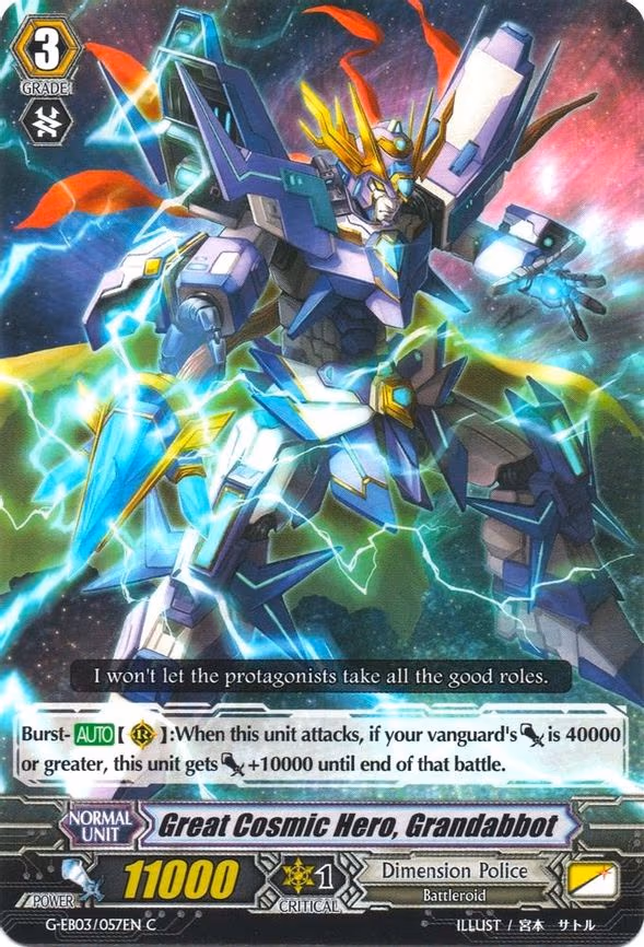 Great Cosmic Hero, Grandabbot - C (G-EB03/057EN)