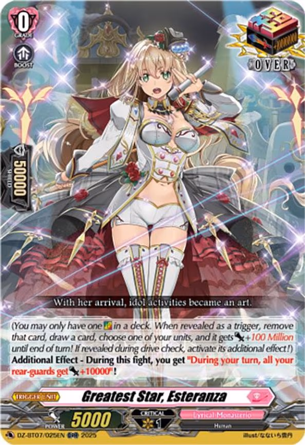 Greatest Star, Esteranza - ORR (DZ-BT07/025EN)