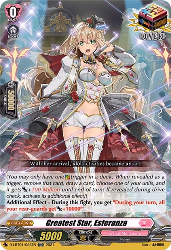 Greatest Star, Esteranza - ORR (D-LBT01/023EN)