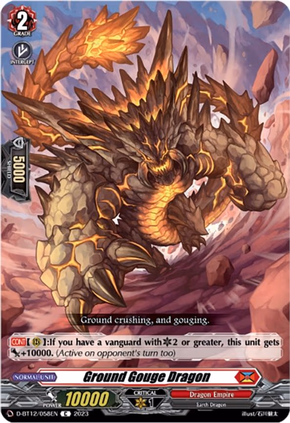 Ground Gouge Dragon - C (D-BT12/058EN)