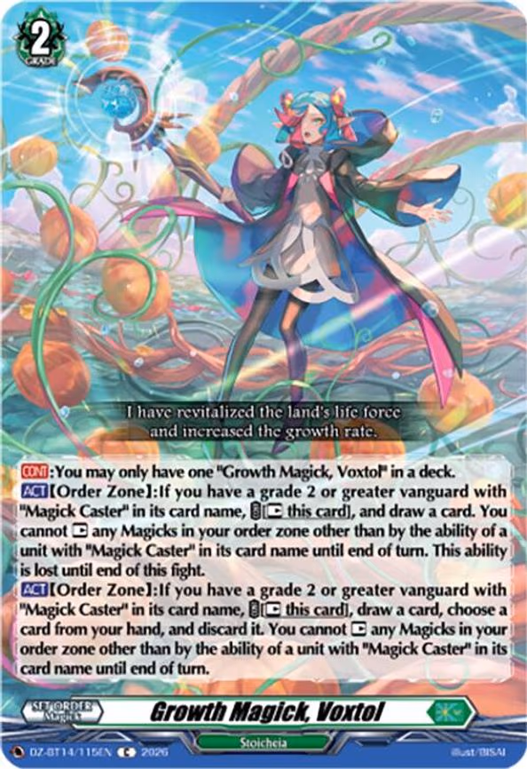 Growth Magick, Voxtol - C (DZ-BT14/115EN)