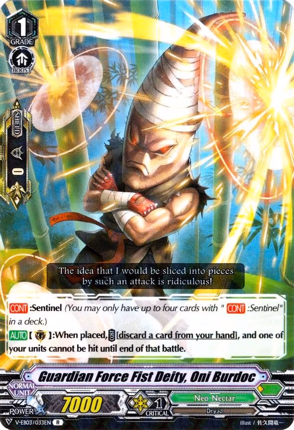 Guardian Force Fist Deity, Oni Burdoc