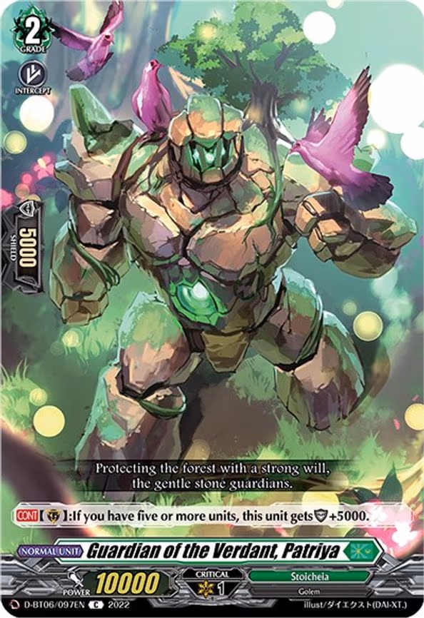 Guardian of the Verdant, Patriya - C (D-BT06/097EN)