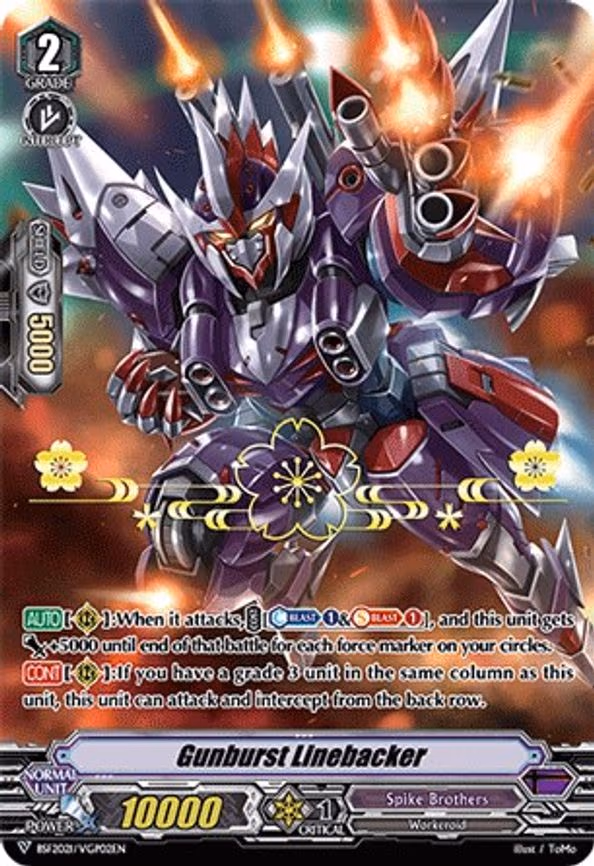 Gunburst Linebacker - PR (BSF2021/VGP02EN)