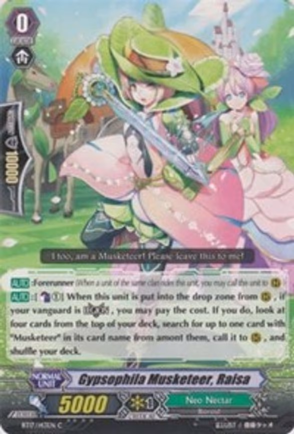 Gypsophila Musketeer, Raisa - C (BT17/143EN)