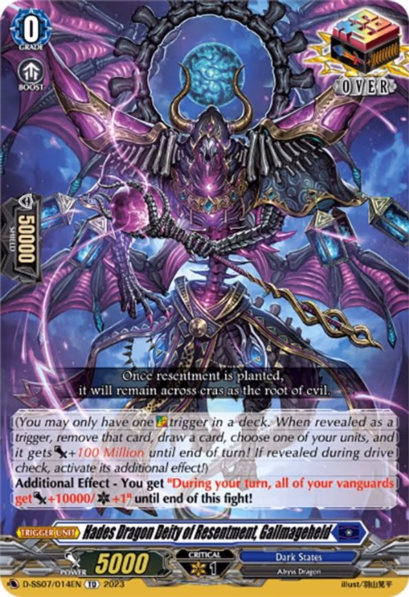 Hades Dragon Deity of Resentment, Gallmageheld