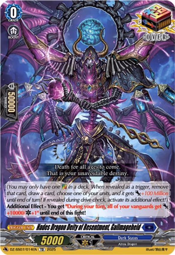 Hades Dragon Deity of Resentment, Gallmageheld