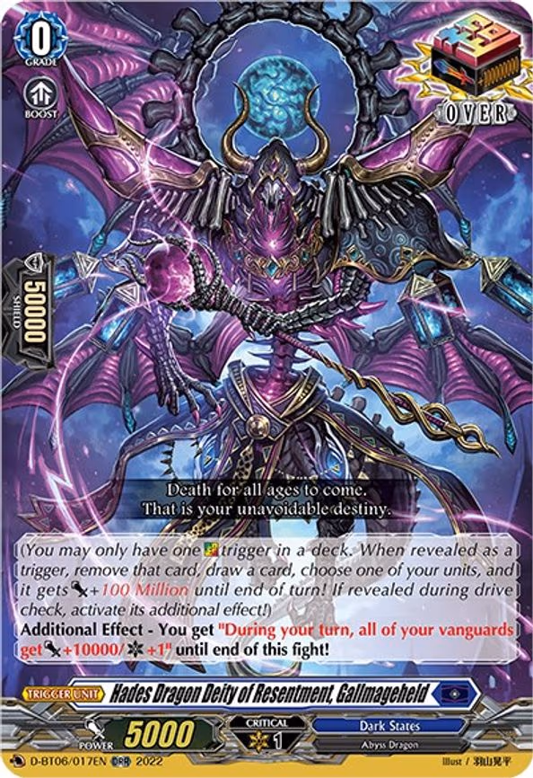 Hades Dragon Deity of Resentment, Gallmageheld