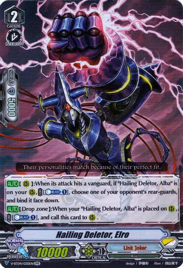 Hailing Deletor, Elro