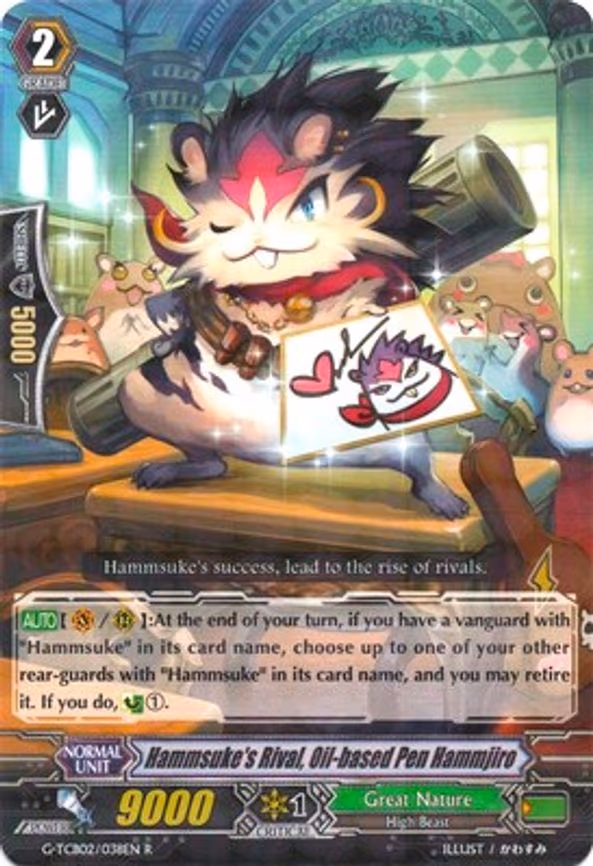 Hammsuke's Rival, Oil-based Pen Hammjiro - R (G-TCB02/038EN)