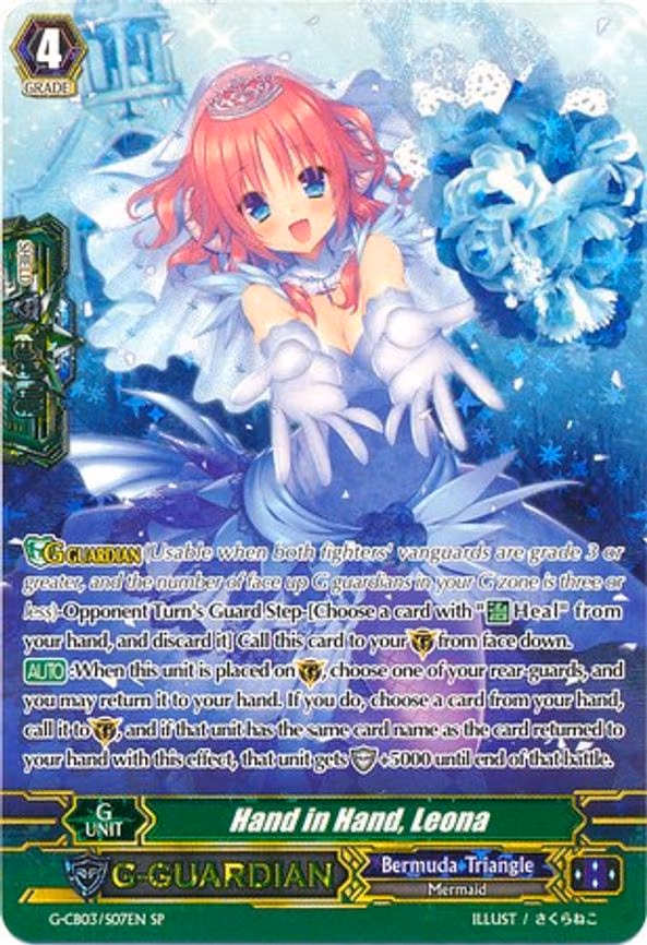 Hand in Hand, Leona - SP (G-CB03/S07EN)