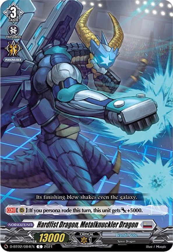 Hardfist Dragon, Metalknuckler Dragon - C (D-BT02/084EN)
