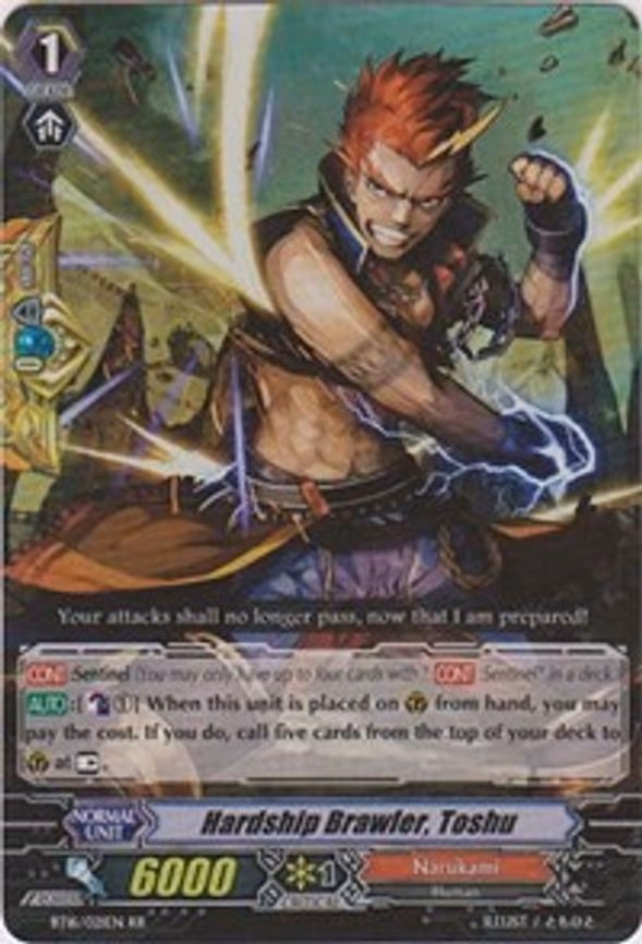 Hardship Brawler, Toshu - RR (BT16/021EN)