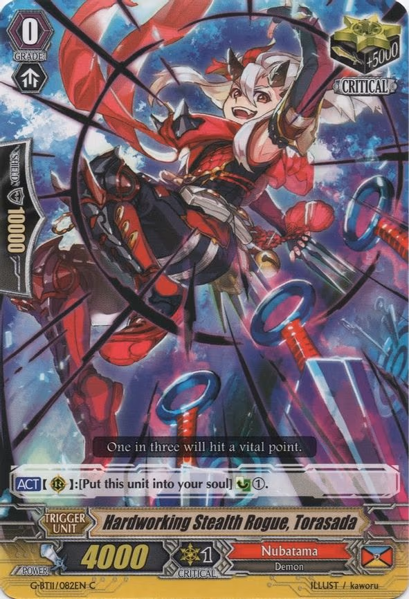 Hardworking Stealth Rogue, Torasada - C (G-BT11/082EN)