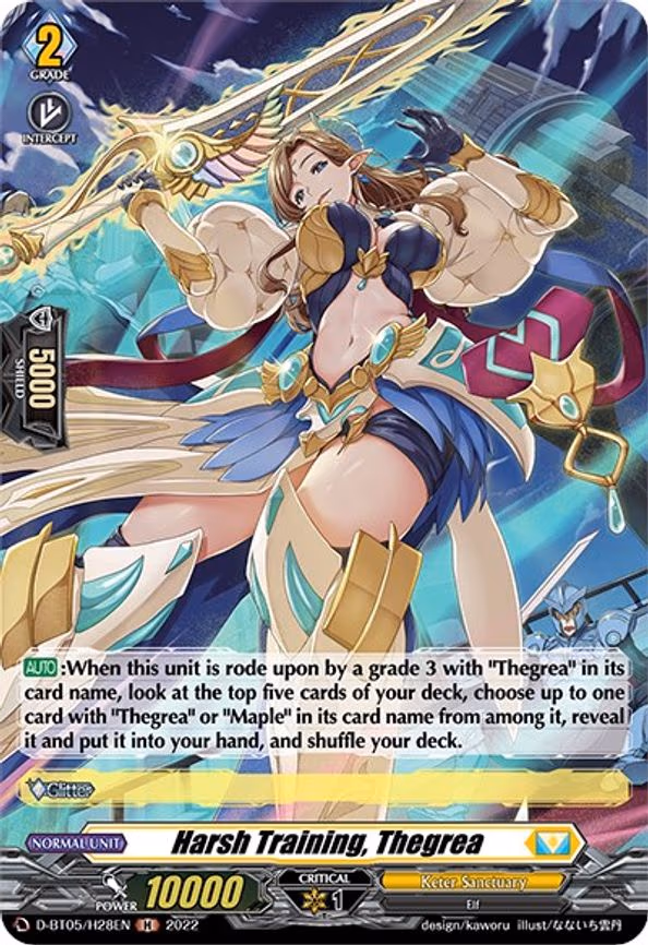 Harsh Training, Thegrea (Holo) - H (D-BT05/H28EN)
