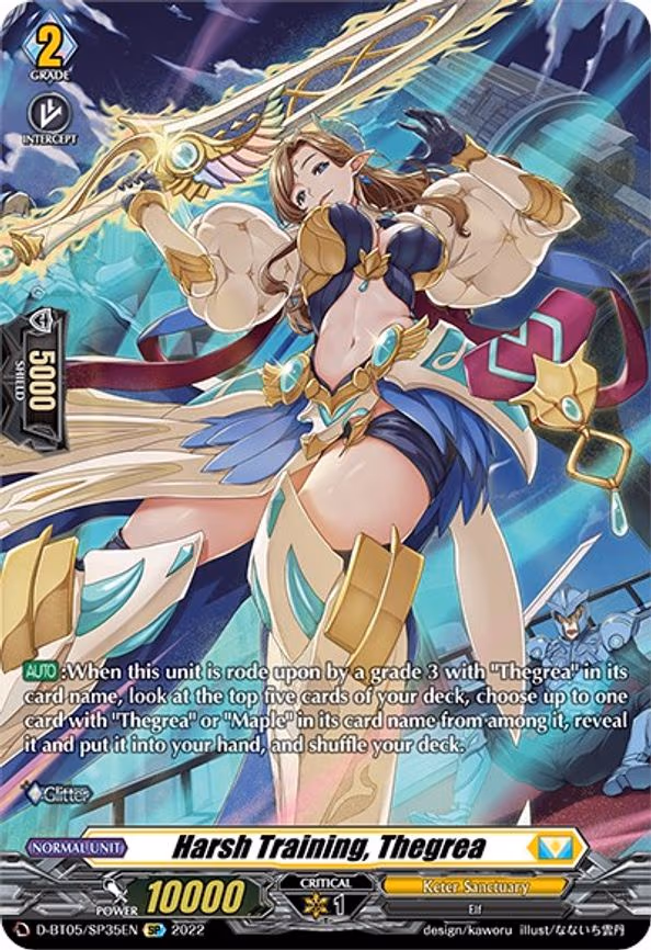 Harsh Training, Thegrea - SP (D-BT05/SP35EN)