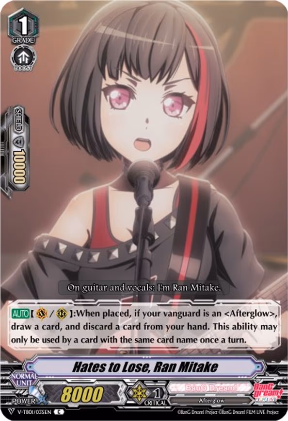 Hates to Lose, Ran Mitake - C (V-TB01/035EN)