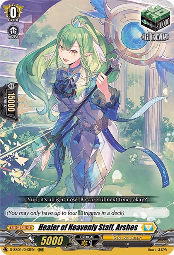 Healer of Heavenly Staff, Arshes
