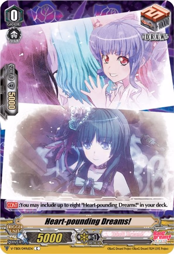 Heart-pounding Dreams! (D) (Roselia) - C (V-TB01/049dEN)