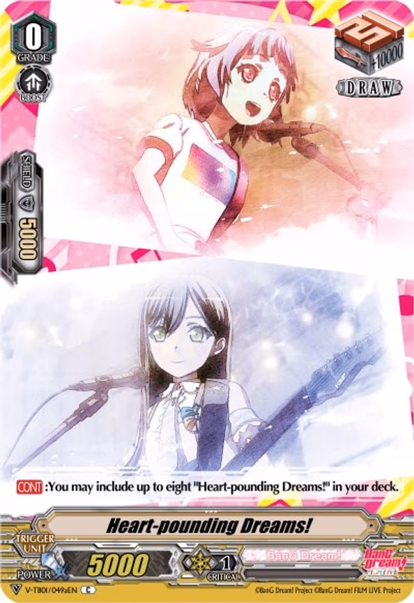 Heart-pounding Dreams! (A) (Poppin'Party) - C (V-TB01/049aEN)
