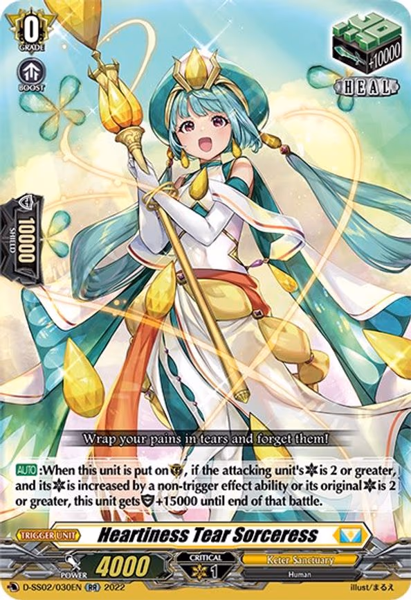 Heartiness Tear Sorceress - RR (D-SS02/030EN)