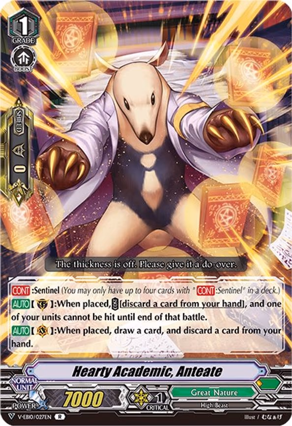 Hearty Academic, Anteate - R (V-EB10/027EN)