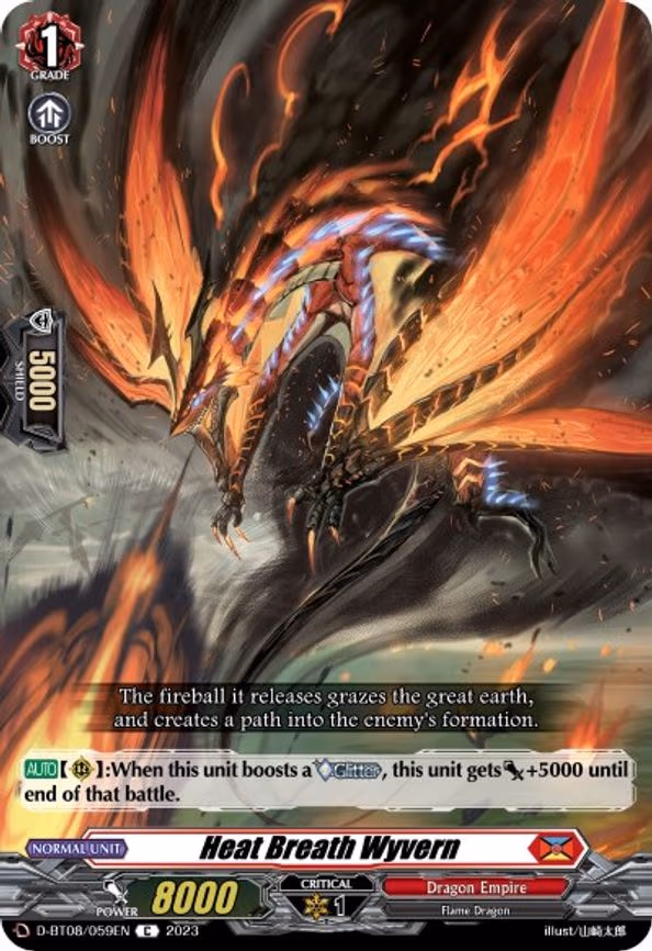 Heat Breath Wyvern - C (D-BT08/059EN)