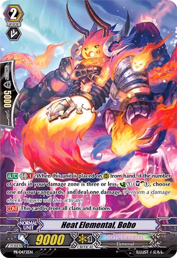 Heat Elemental, Bobo - PR (PR/0472EN)