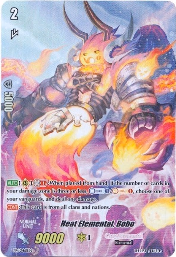 Heat Elemental, Bobo (Premium Collection 2019) - PR (PR/0461EN)